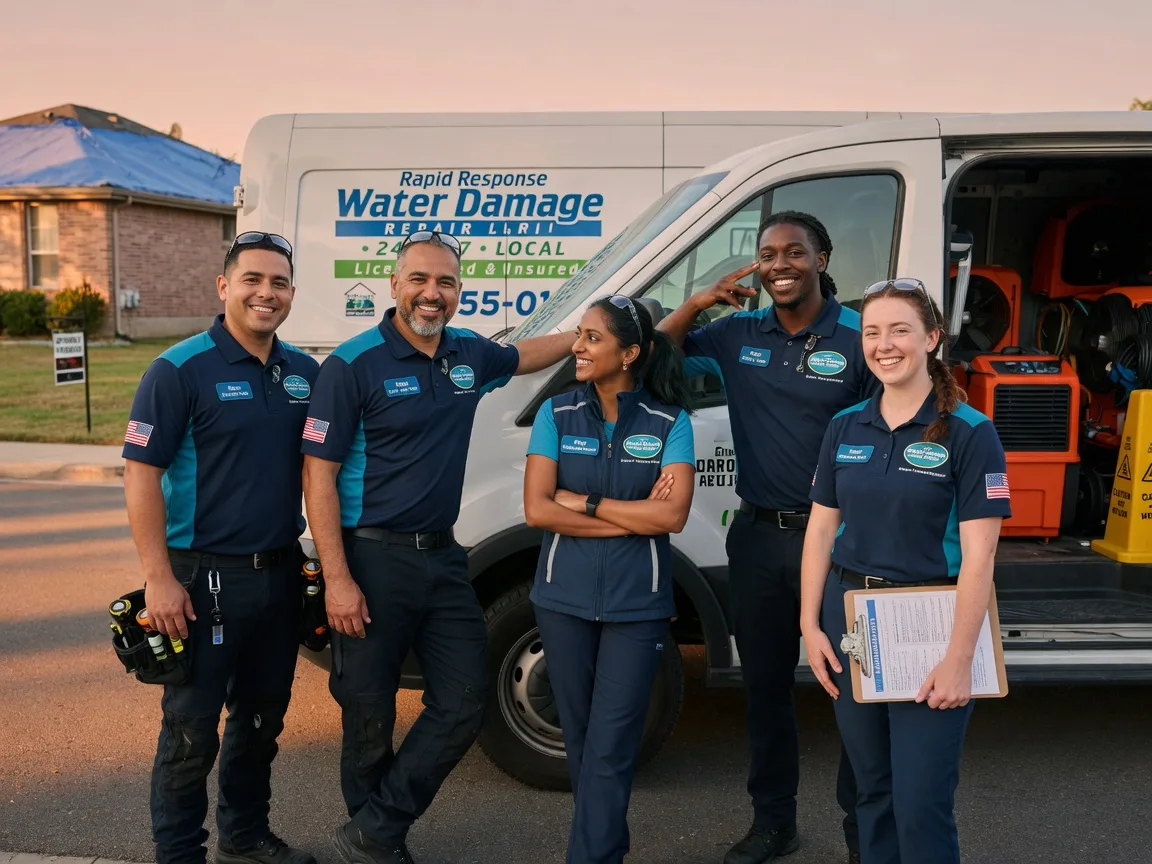 Water Damage Restoration company in Leggett, TX
