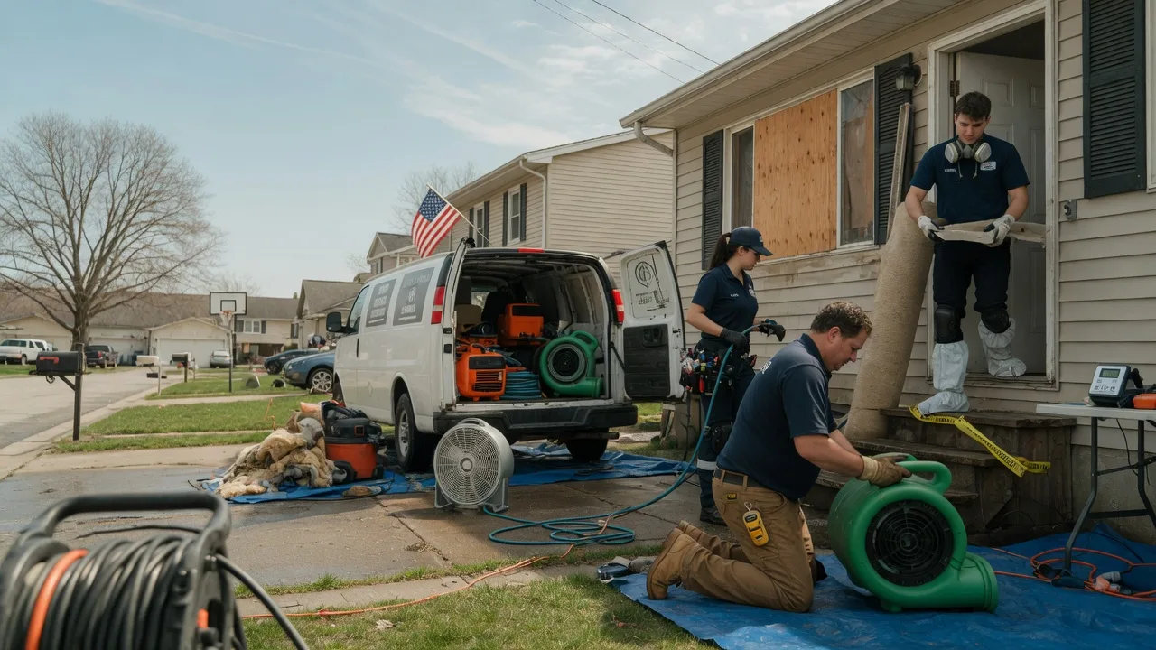 Water Damage Restoration in Leggett, TX near me